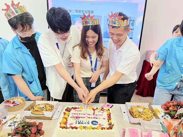 展豐科技|溫暖生日會 濃情端午節